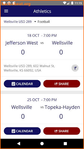 Wellsville USD 289, KS screenshot