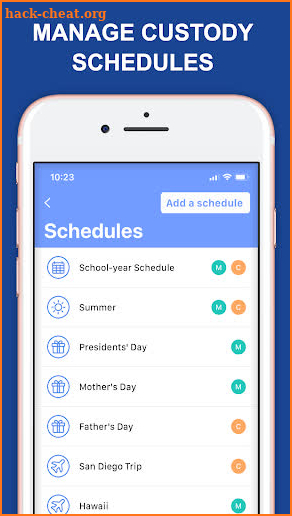 WeParent: CoParenting. Simple. screenshot