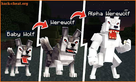 Werewolf Mod for Minecraft PE 🐺 Addon MCPE screenshot