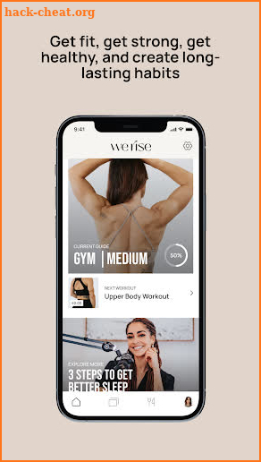 WeRise App screenshot