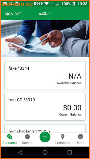 WesBanco CashFlow Connect screenshot