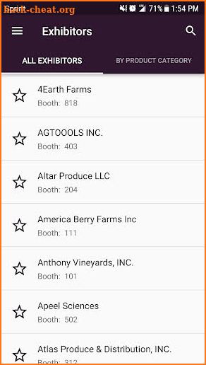 West Coast Produce Expo 2019 screenshot