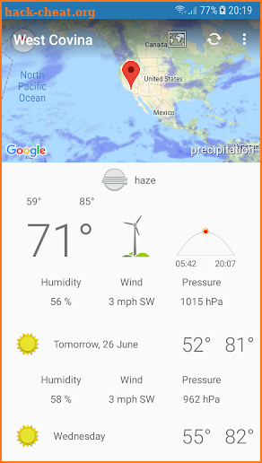 West Covina, CA -weather and more screenshot