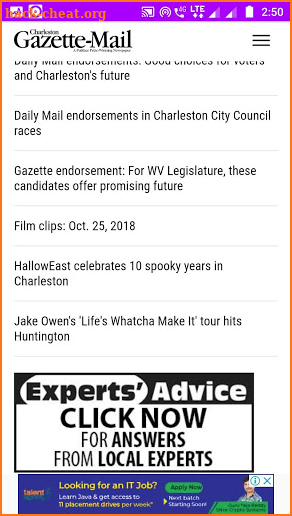 West Virginia Newspapers - USA screenshot