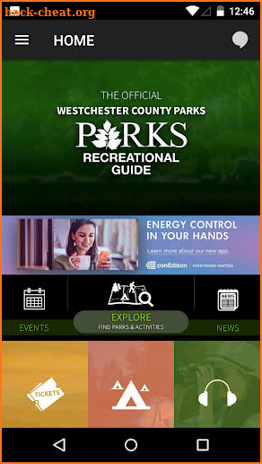 Westchester County Parks Guide screenshot