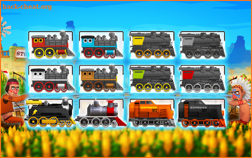 Western Train Driving Race screenshot