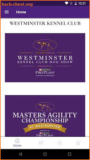 Westminster Kennel Club screenshot