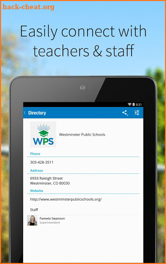 Westminster Public Schools screenshot