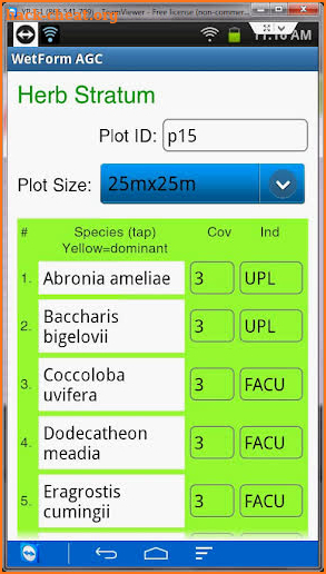 WetForm NCNE screenshot