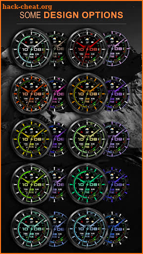 WFP 322 Hybrid Watch Face screenshot