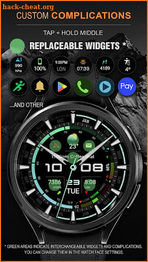 WFP 322 Hybrid Watch Face screenshot