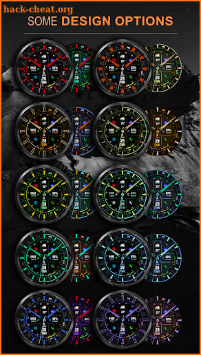 WFP 323 Analog Watch Face screenshot