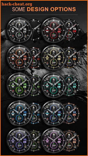 WFP 326 Hybrid watch face screenshot