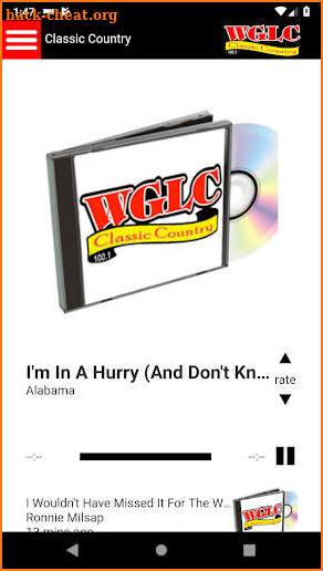 WGLC 100.1 COUNTRY COUNTRY screenshot