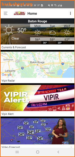 WGMB/WVLA BRProud Weather screenshot