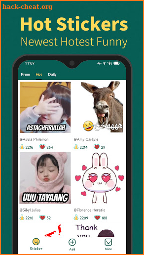 What Sticker Maker-WAStickerApps-sticker WhatsApp screenshot