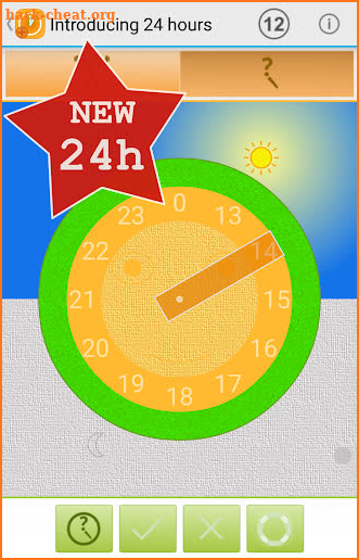 What time is it? Clock 4 kids screenshot