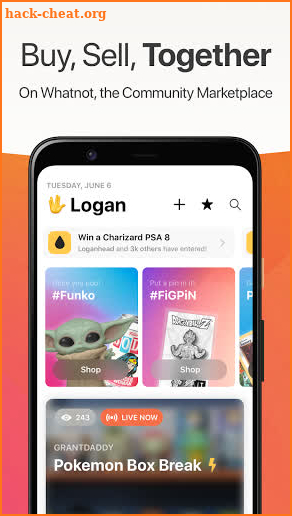 Whatnot: Buy, Sell & Go Live screenshot