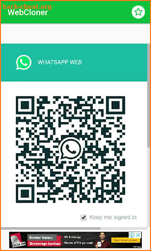 Whats Web Clonapp Messenger screenshot