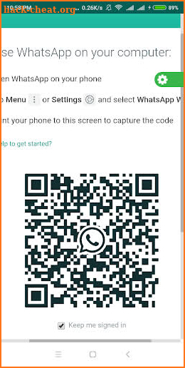 WhatsAgain for Dual Messenger screenshot