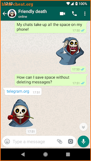 WhatsApp Stickers - Halloween screenshot