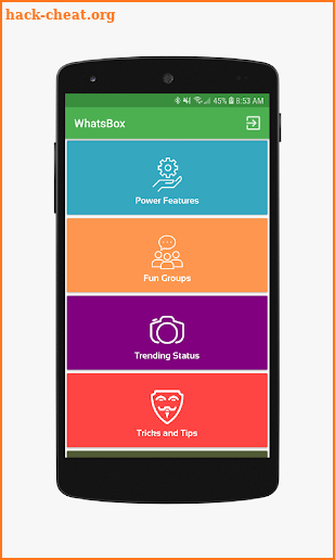 WhatsBox screenshot