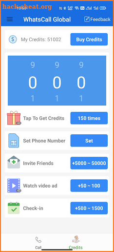 WhatsCall - Global Call screenshot