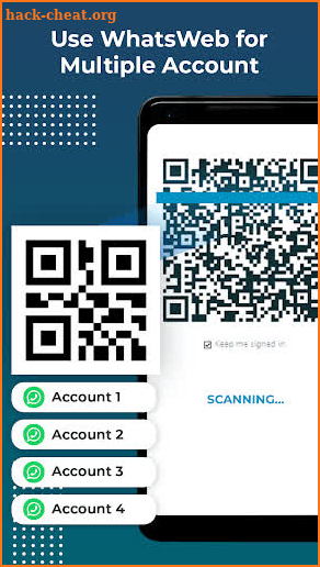 Whatscan For Whatsweb : Qr Code - Status Saver screenshot