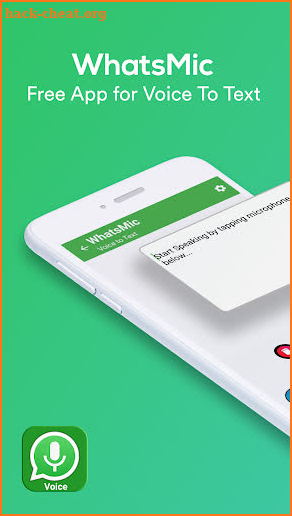 WhatsMic Keyboard: Voice to Text Converter App screenshot