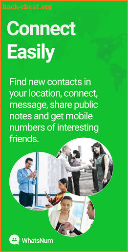 WhatsNum Social Messaging screenshot