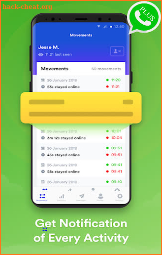 WhatsPlus  2020 - Last Seen Tracker screenshot