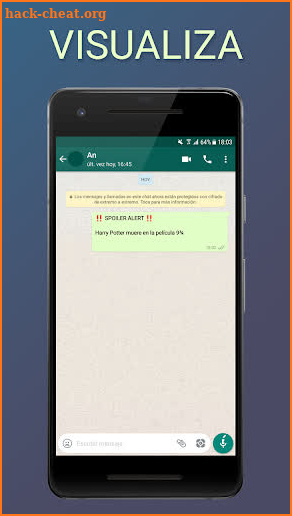 WhatSpoilerApp - Send Spoilers screenshot