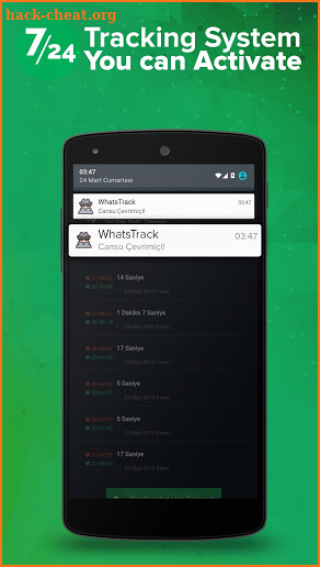 WhatsTrack - Online Tracking screenshot