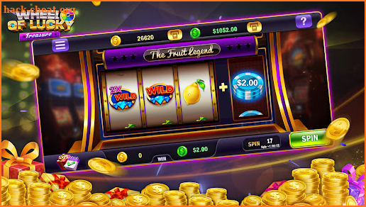 Wheel of Lucky Treasure screenshot