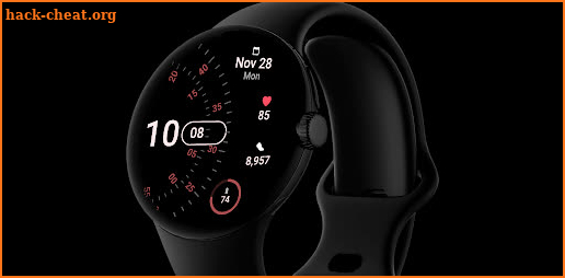 Wheels+ Digital Watch Face screenshot