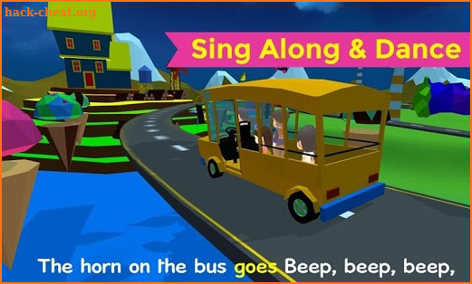 Wheels On The Bus Nursery Rhyme & Song For Toddler screenshot