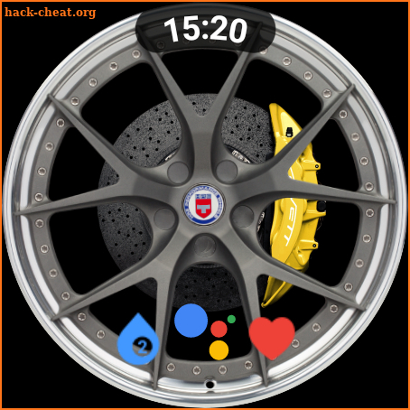 Wheels Watch Face screenshot