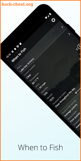 When to Fish screenshot