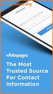 Whitepages screenshot