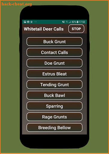 Whitetail Deer Calls screenshot