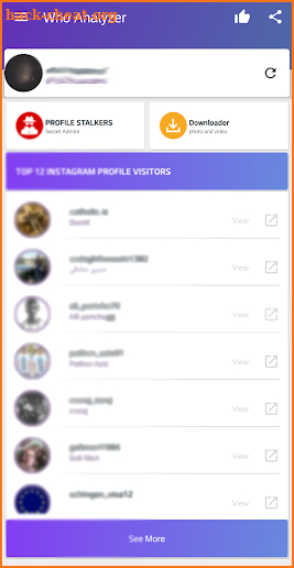 Who Analyzer- who viewed my profile,Tracker screenshot