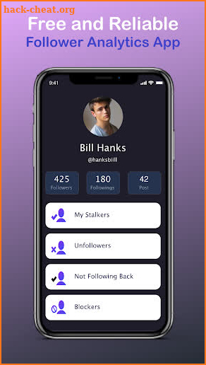 Who Stalker - Follower Analytics for Instagram screenshot