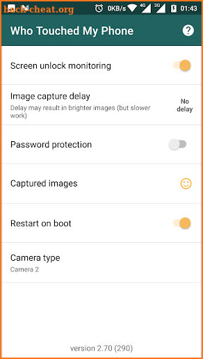 Who Touched My Phone screenshot