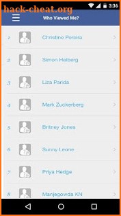 Who Viewed me on facebook ? Stalkers Visitors screenshot