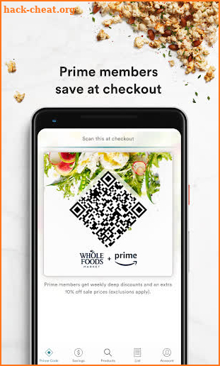 Whole Foods Market screenshot