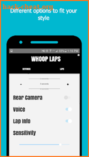 Whoop Laps screenshot