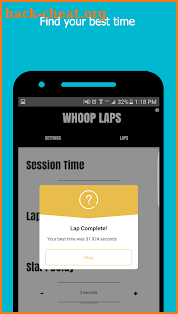 Whoop Laps screenshot