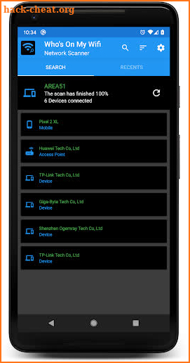 WHO'S ON MY WIFI - NETWORK SCANNER screenshot