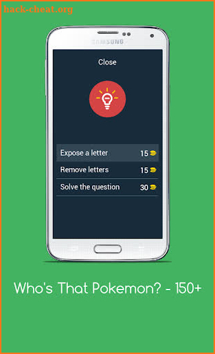 Who's That Pokemon? Quiz screenshot