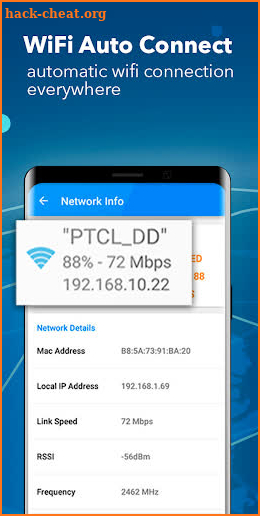 Wi-Fi Auto: Unlock Wi-Fi & Hotspots screenshot